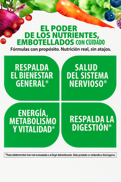 NUTRIVIA™ MULTIVITAMÍNICO PARA MUJERES